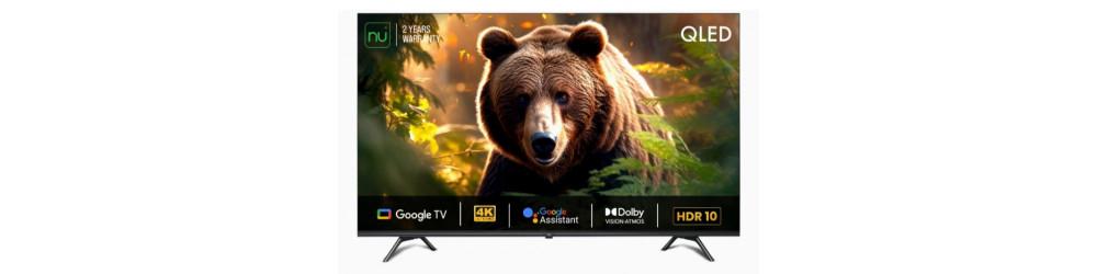 Television: Nu 109 cm (43 inch)  Rs.25649 to Rs.26999